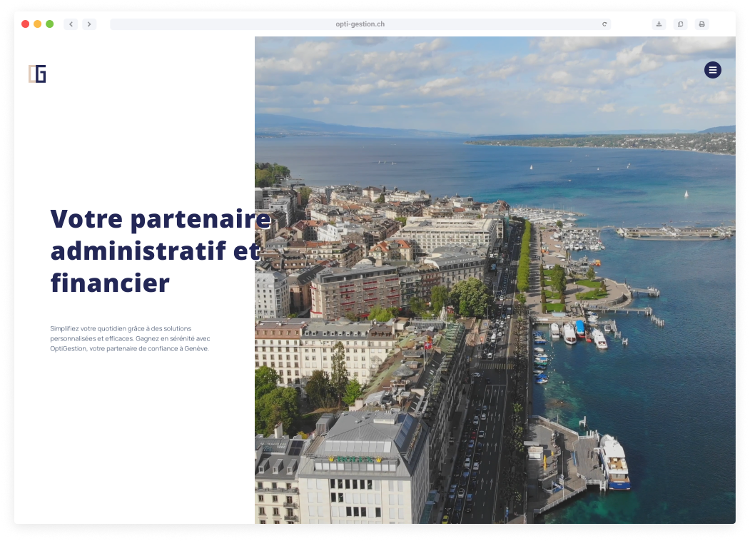 Prestations et prix création de site web Genève